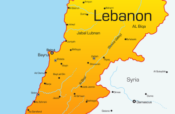 Map of Lebanon davelebanon.com